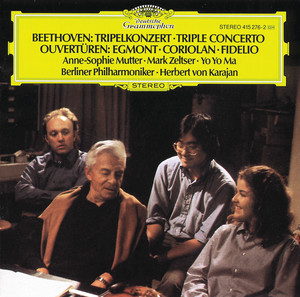 Triple Concerto in C Major, Op. 56: II. Largo - Ludwig van Beethoven & Anne-Sophie Mutter & Yo-Yo Ma & Mark Zeltser & Berliner Philharmoniker & Herbert von Karajan listen song